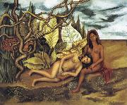 Frida Kahlo Earth Herself or Two Nudes in a Jungle china oil painting reproduction